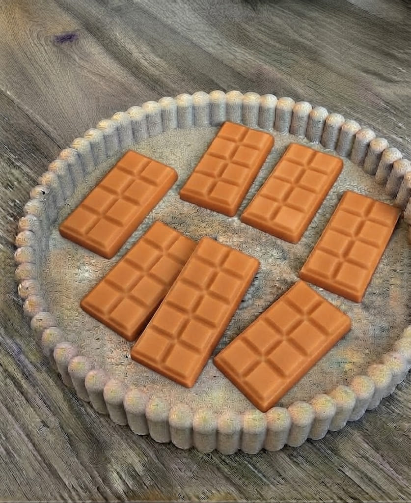 Tablette de fondant parfumé